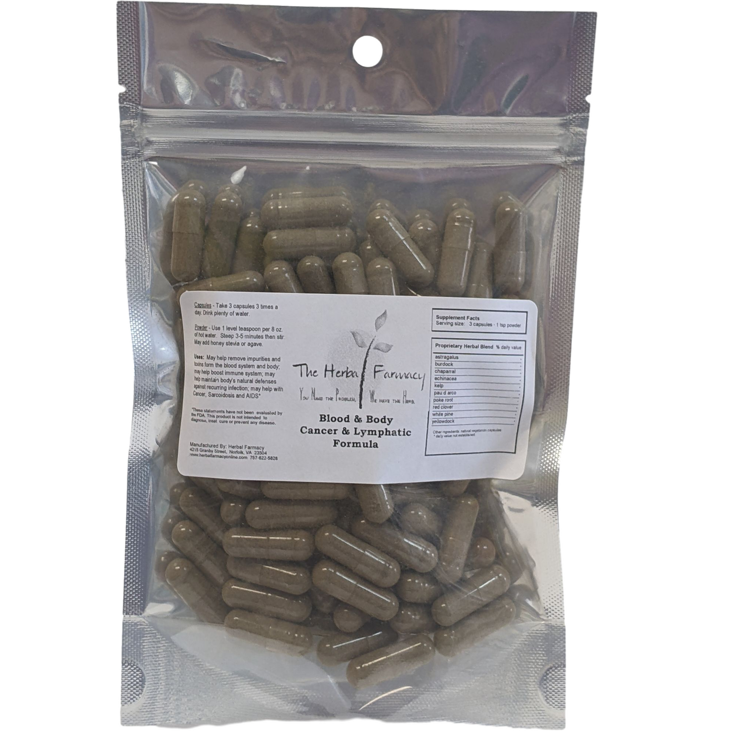 Blood & Body Cleanser Formula
